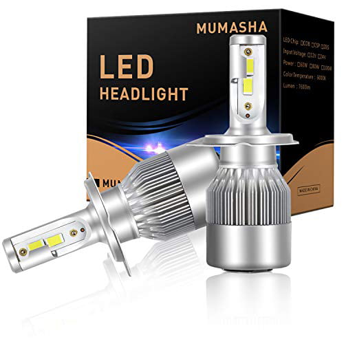 H4 9003 LED Headlight Bulbs High&Low Beam All in One Parts & Accessories 6500K 